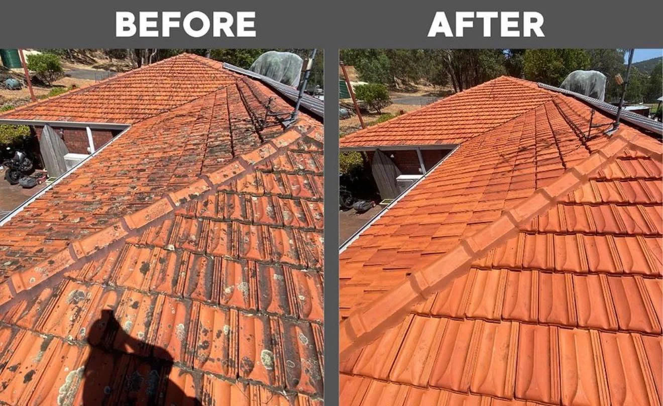 Full Roof Restoration — tile roof