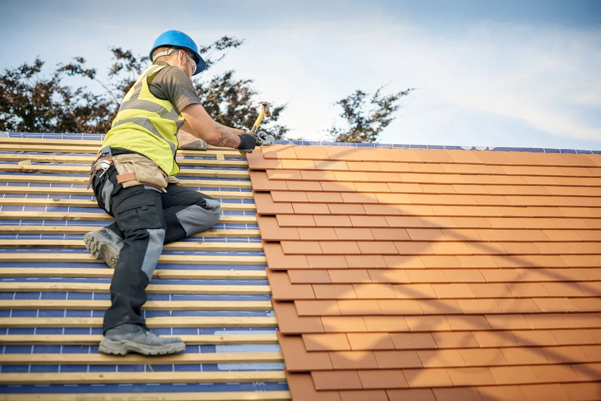A restored Brisbane tile roof